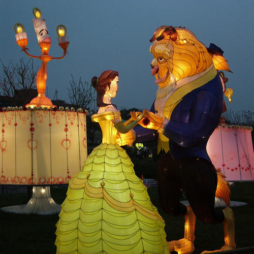 large lanterns-Fairy tale series-Beauty and the Beast