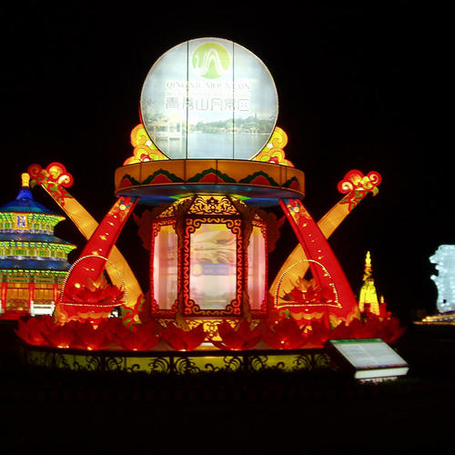 chinese lantern lights- Humanistic style-Promotion of the scenic spot
