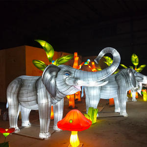 Chinese Lantern Decorations-Elephant