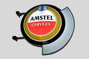 Amstel Custom Vacuum Formed Sign