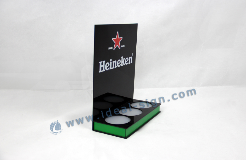 Heineken LED Beer Bottle Display for Advertising