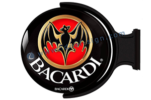 Bacardi vacuüm gevormd acryl teken