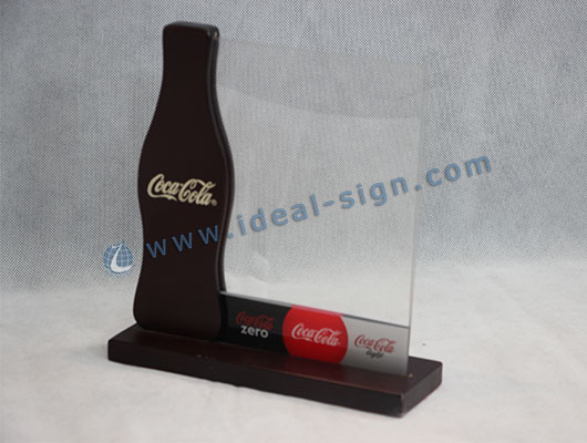 Coca Cola wood Menu Stand 