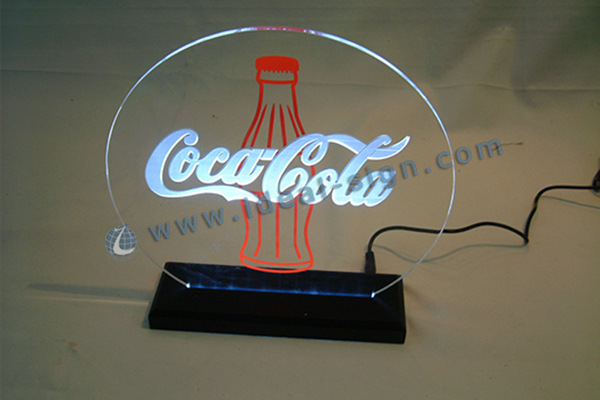 Coca Cola thin light sign