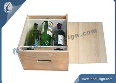 wooden wine gift box