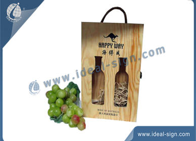 wooden gift boxes for wine bottles