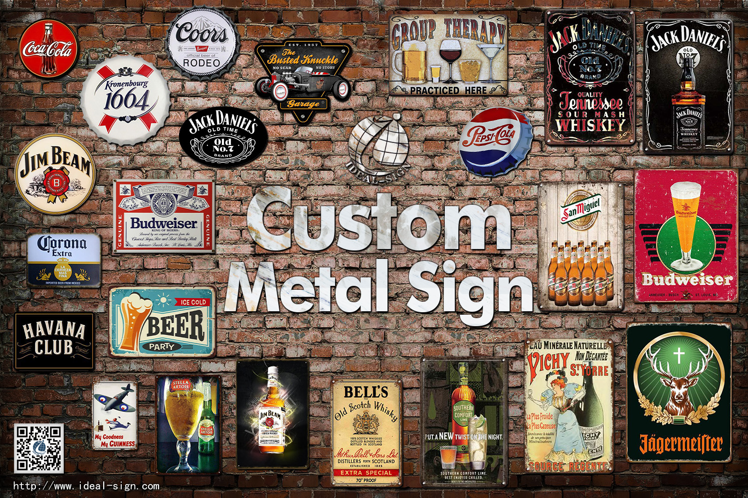 Custom Indoor Outdoor Metal Sign