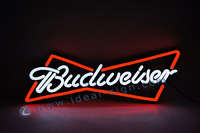 Budweiser Beer PVC LED Optical Neon Signs Circuit Board und Spritzguss-ABS-Rahmen