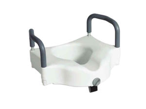 Bathroom Commode Care Toilet Seat With Handles AGSC018