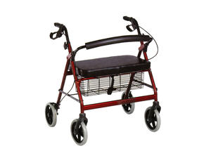 High quality outdoor folding walkers rollators with seat manufacturers
