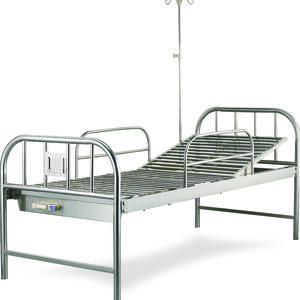 AGHBM017 1-CRANKS MANUAL STAINLESS STEEL BED