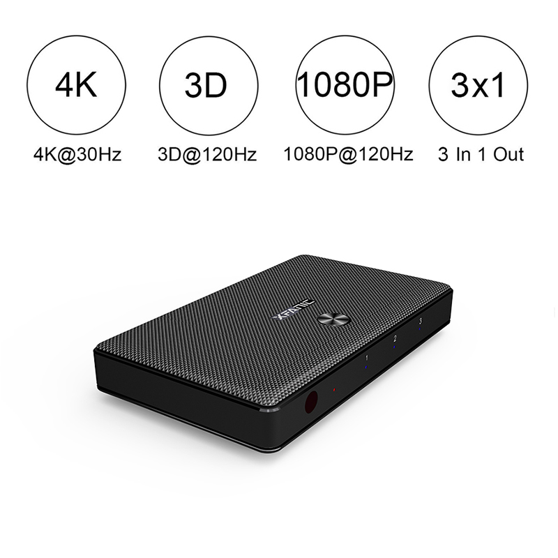 4K HDMI Switch 3 in 1 Out