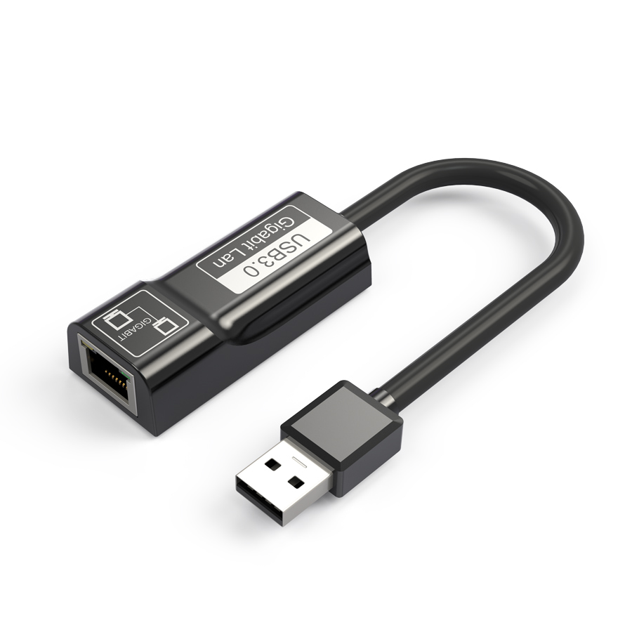 Gigabit Ethernet, USB to RJ45 Gigabit Ethernet Adapter