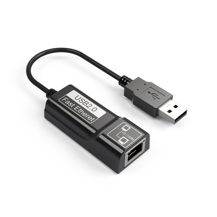 Ethernet Adapter, USB 3.0 to Ethernet RJ45 Lan for 10/100Mbps