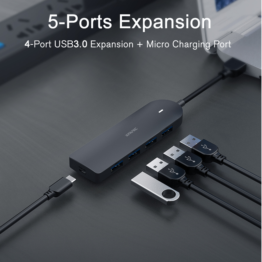 USB Hub 5 Port USB 3.0 Port