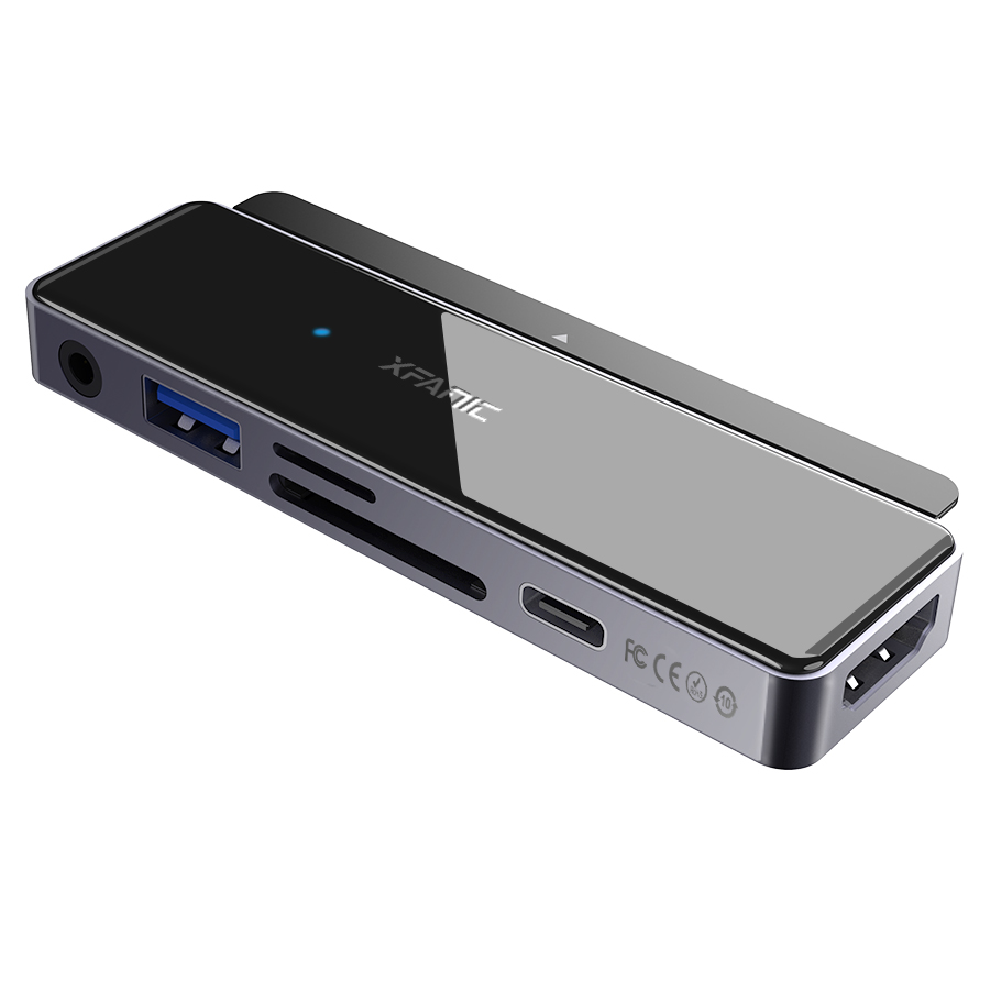 Best USB C Hub Aluminum with HDMI 4K@60Hz for iPad Pro