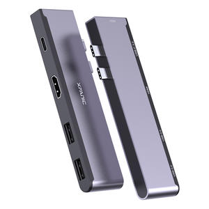 Wholesale USB C Adapter for MacBook Pro, Type-C Hub, 5-in-1 USB C Hub Adapter manufacturers | Xfanic