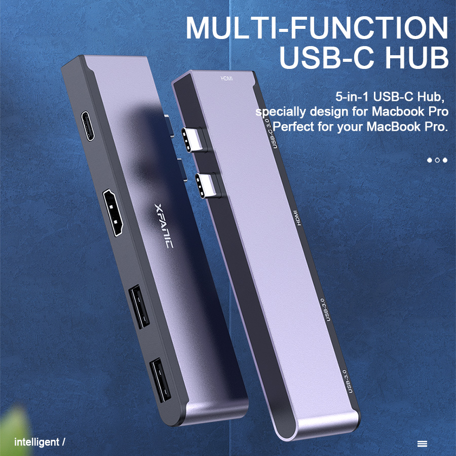 5-in-1 USB C Adapter for MacBook Pro