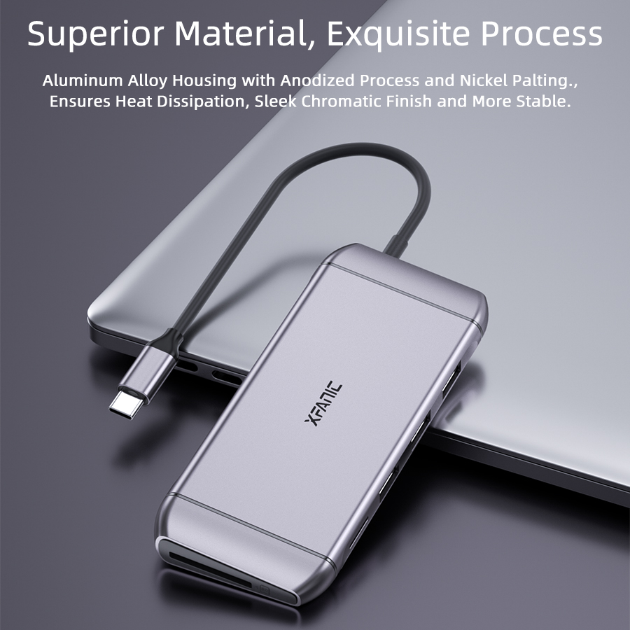 Adaptateur USB Type C 9 en 1