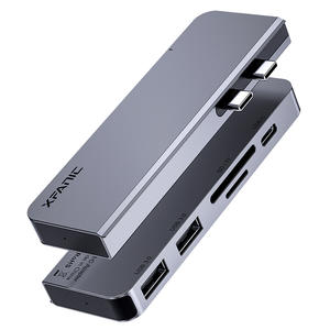 Wholesale USB C Hub Adapter, USB C Adapter for MacBook Pro, 6-in-2 USB C Hub Adapter manufacturers | Xfanic