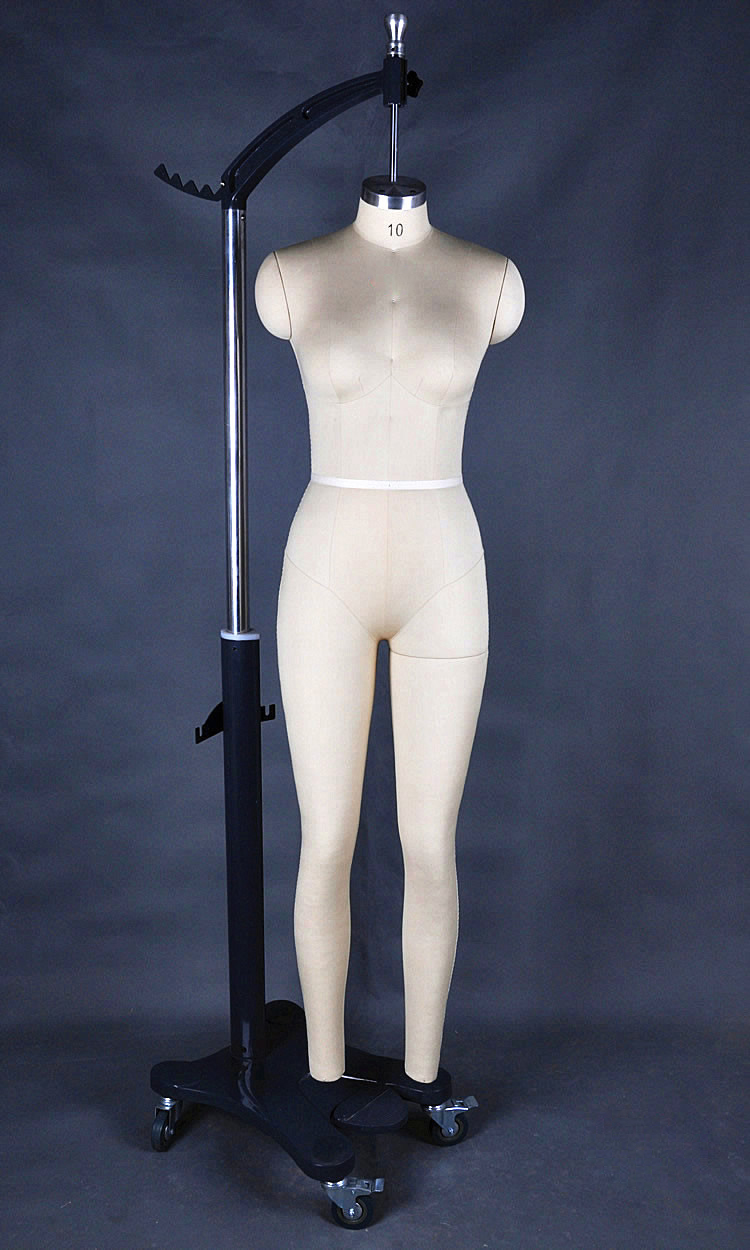 Dostosowane całe ciało regulowane manekin do szycia Kobieta Manekin z ramionami