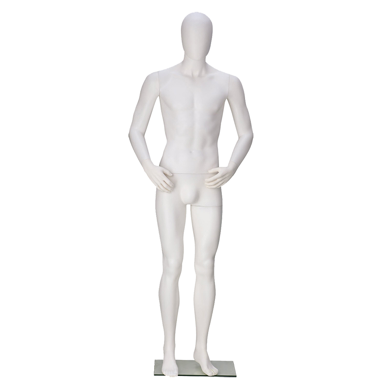 Ganzkörpermode billige Kunststoff männliche Schaufensterpuppe für Kleidungsstück Display Schaufensterpuppe (PM)