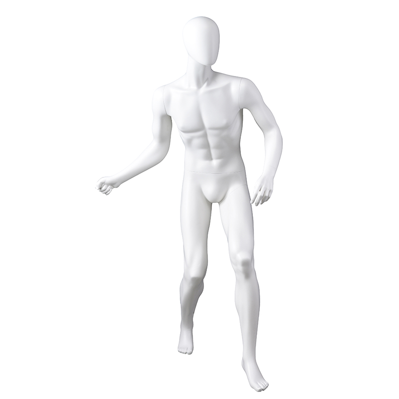 Maniquí personalizado deportivo masculino maniquí musculoso de cuerpo completo (QPM)