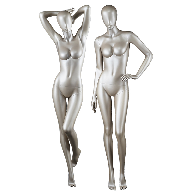 Оптовая торговля женская одежда примерка витрина смола женская форма манекен для показа (DY)