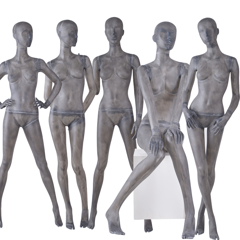 Стекло полное тело винтаж красивая абстрактная женская поза магазин манекенов продажа (женская продажа манекенов)