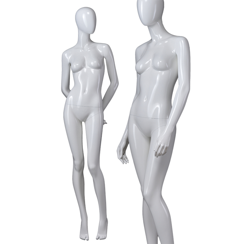 Kleding etalage display hoge glanzende sexy levensechte display vrouwelijke mannequins te koop (FAM Vrouwelijke mannequin)