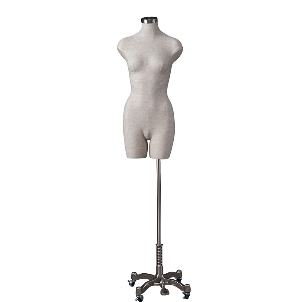 Mannequins recouverts de tissu personnalisé mannequin féminin forme de buste (NDM)