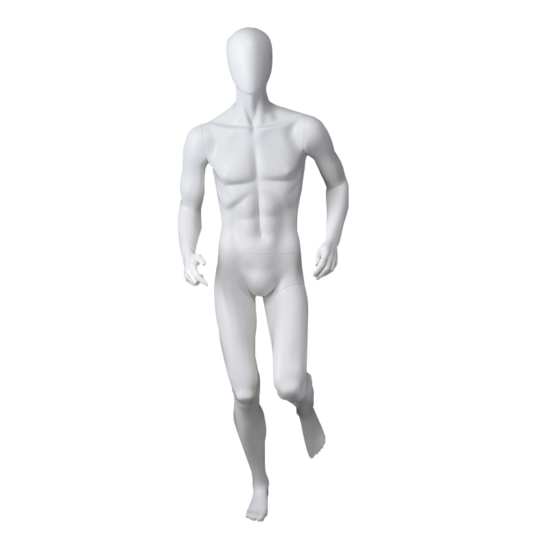 Aangepaste mannequin running man voor etalage (OPM)