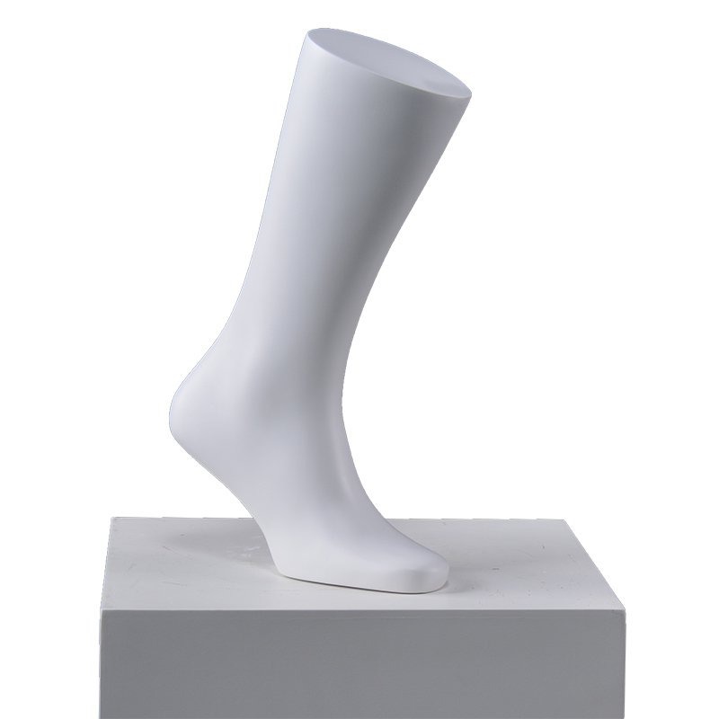 Mannequin de pied masculin blanc Wholsale pour chaussures (GF)