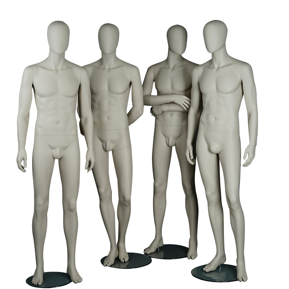 Оптовая торговля мышцы матовые белые манекены / мужчины костюм модель мужской манекен (KMF)