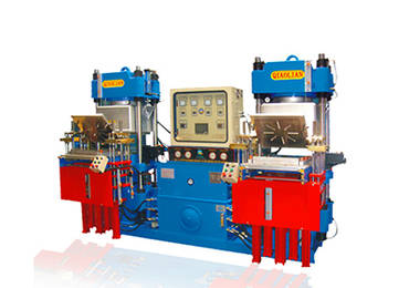 Double workstation 4RT vacuum hydraulic press machine