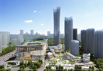 Luoyang Zhengda International City Square y Gabinete de Distribución de Energía del Centro Cívico