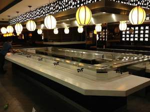 High quality Single layer sushi conveyor belt wholesaler