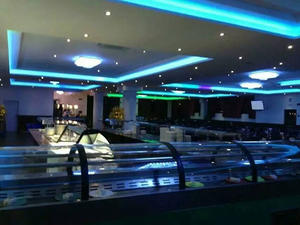 Professional Double layer heating and cooling sushi conveyor manufacturer