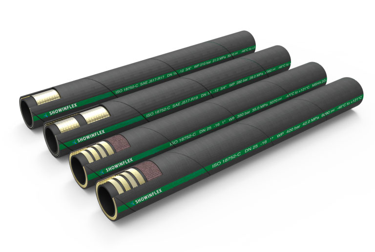 Facing the challenge of the industry, design armored type hydraulic hose