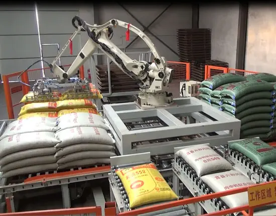 Robotic Palletizing Systems for Cartons and Bags