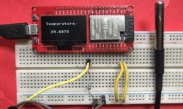 MicroPython-DS18B20-ESP32-Resultado