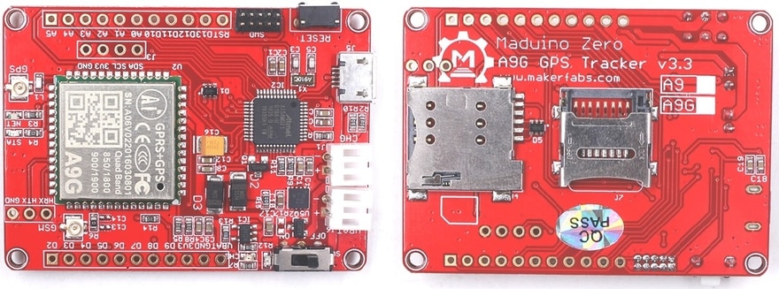 Maduino-Zero-A9G-GPRS-GPS-Board