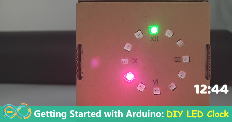 Introducción-Inicio-Con-Arduino-DIY-LED-Reloj