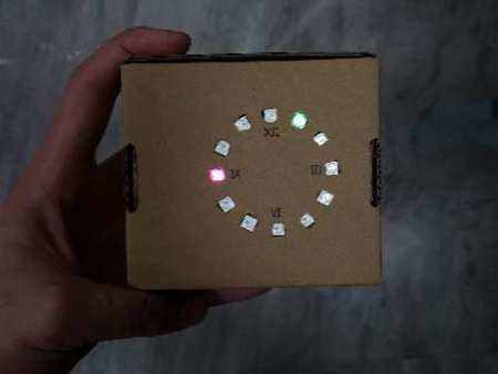 DIY-LED-Clock-With-Case