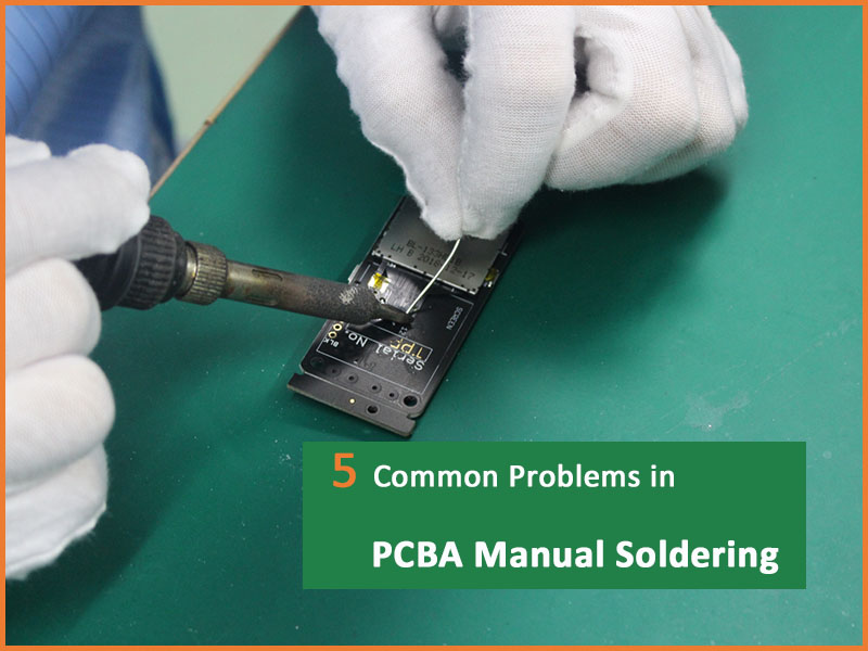 5 problemas comunes en la soldadura manual PCBA