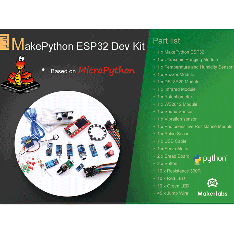 MakePython ESP32 Kit de desarrollo