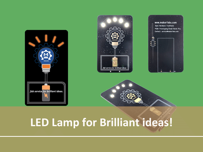 Badge: LED Lamp for Brilliant Ideas