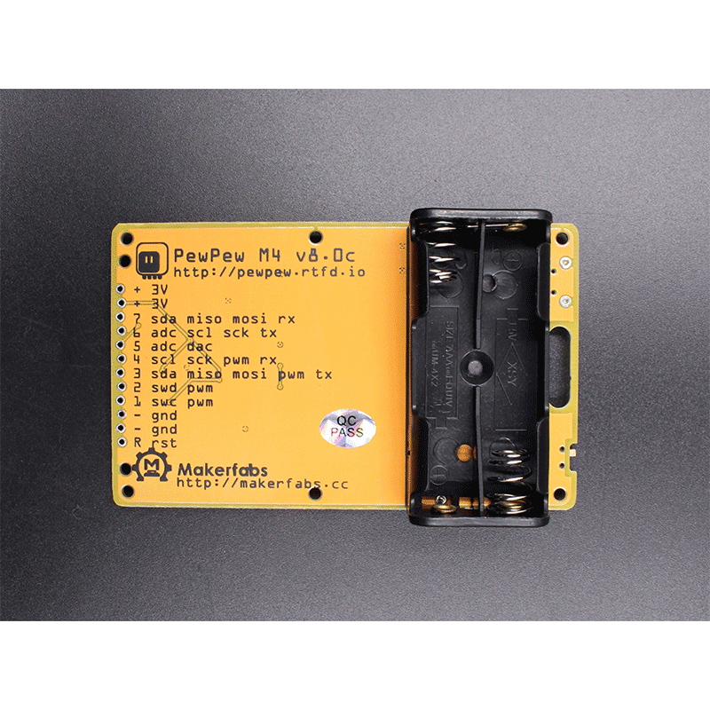 CircuitPython PewPew M4 Kit de bricolaje