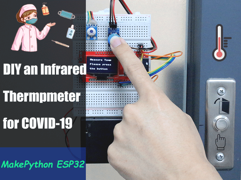 DIY un termómetro infrarrojo para COVID-19