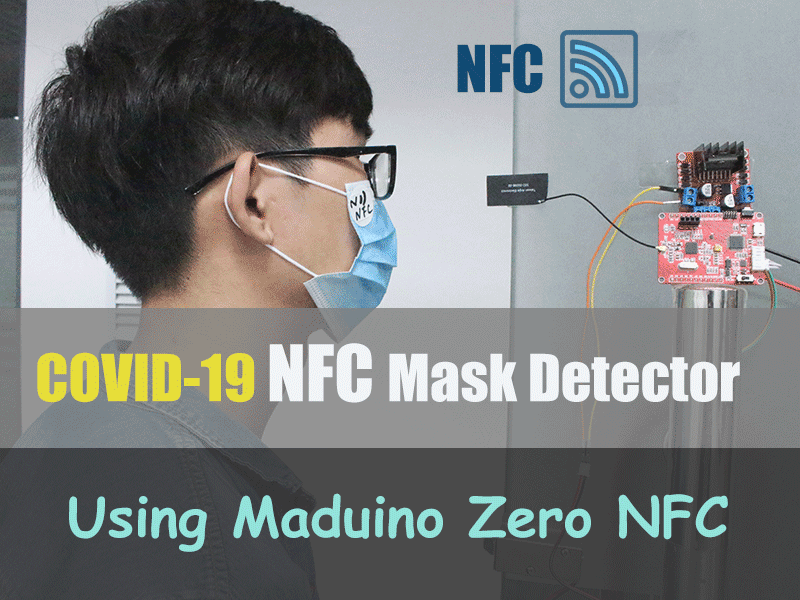 DIY un detector de máscara NFC COVID-19